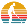 Retro golf t-shirt golf