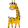Girafe Long cou