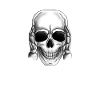 Skull hear nothing