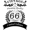 66th Birthday Premium Quality