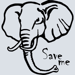 Afrika-Elefant I Save me