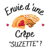 crepe, craving a pancake suzette.