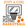 Basketteuse amateur de basket-ball