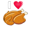 HUHN HÄNCHEN I LOVE