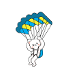 Skydiving Cat Skydiver