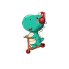 Scooter Dinosaurier
