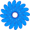 blue flower