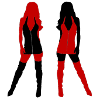Red - Black