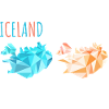 Iceland map - Iceland - saying - map