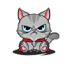 Katze Katzen 2021 Grimmig Geschenk