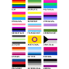 LBGTQ Pride Drapeaux Collection
