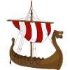 Kinder Wikinger Schiff