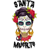 santa muerte skull