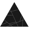 geometric black triangle design stars