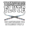 Querflöte Flötenspieler Geschenk