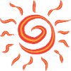 Orange/Red Sun