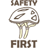 Bicycle helmet Safety First