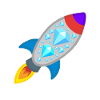 Rocket - Diamonds Hands WSB