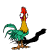 Cartoon Rooster France