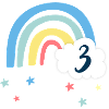 3rd Birthday Rainbow