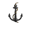 Anchor with dew