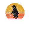 Retro Sun Penguin Animal Gift