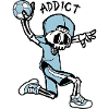 Handballer addict