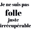 Je ne suis pas