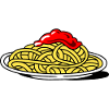 spaghetti with tomato