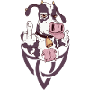 Cow Rebel Gesture