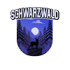 Schwarzwald Illustration Wald Bäume Hirsch