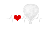 Heartbeat hot air balloon