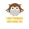 Cute Owl Apparel