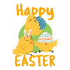 Frohe Ostern Happy Easter