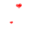 Double coeur annonce grossesse bébé