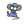 Mouse shows Peace