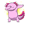 Dabbing Axolotl