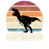 Babysaurus Dinosaur Baby Dino Fødsel Gave