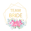 Team Bride! Flowers modern customizable