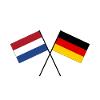 Amitié germano-néerlandaise drapeau drapeau