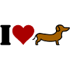 I love Dackel