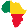 Fahne von Benin