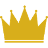 Couronne jaune pour la Reine