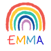 Emma Girl Name Kids Rainbow