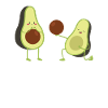 Proposta di matrimonio avocado vegetariana vegana romantica