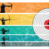 Archershooting Archer Bow Arrow Longbow