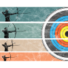 Archershooting Archer Bow Arrow Longbow