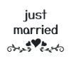 just married