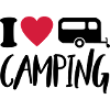 I Love Camping Campen Zelten