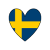 Suède Coeur